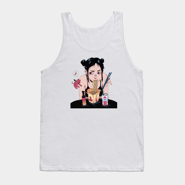 Pepper Noodles Tank Top by gavv